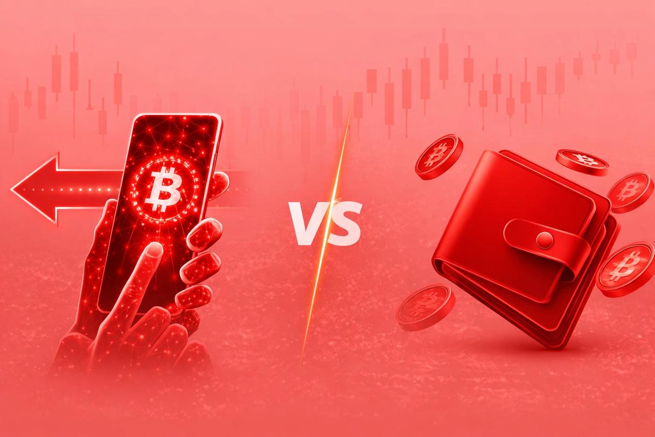 how is a cryptocurrency exchange different from a cryptocurrency wallet