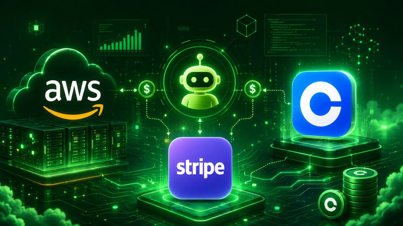 AWS AgentCore Launches AI Agent Payments With Stripe and Coinbase