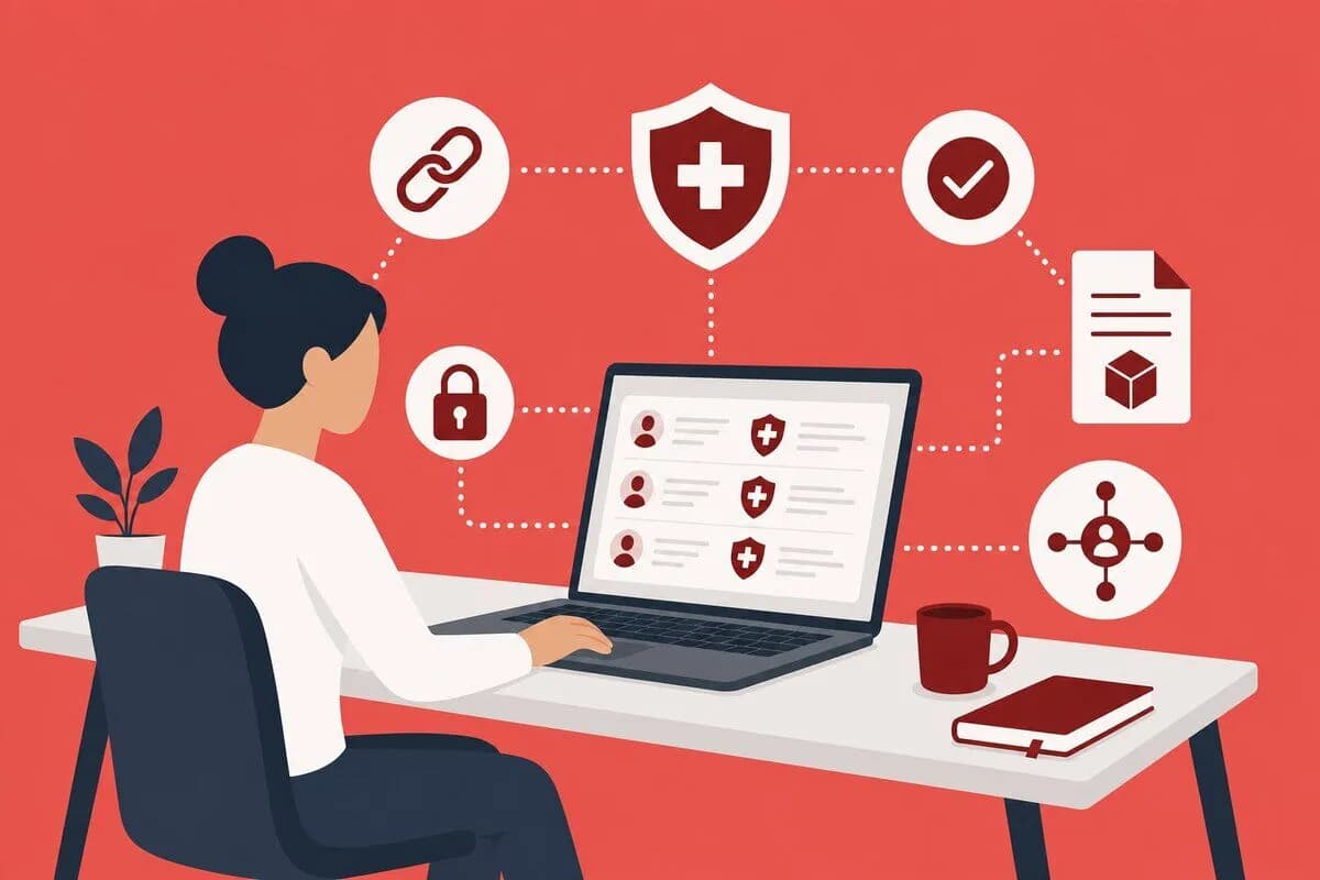 Patient Consent Management Blockchain Core Concepts — overview illustration