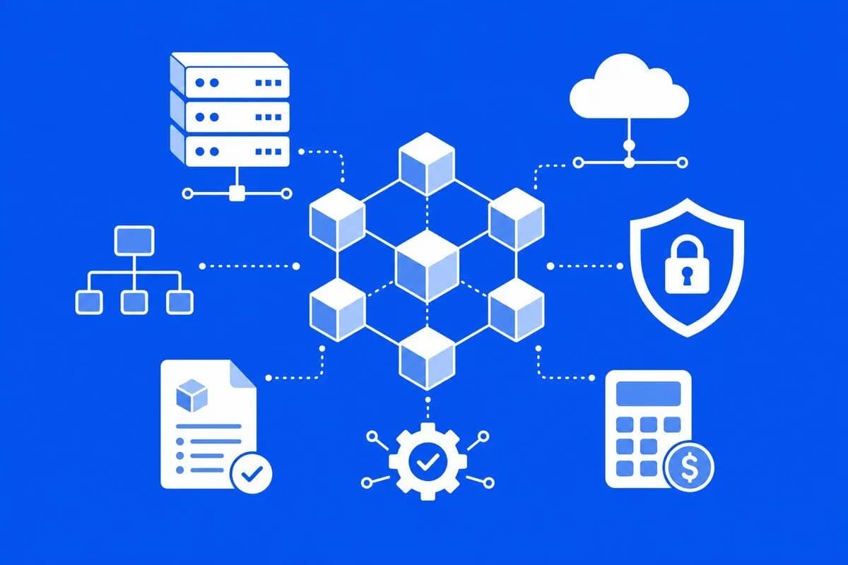 Private Blockchain Deployment Infrastructure Budget Planning — overview illustration