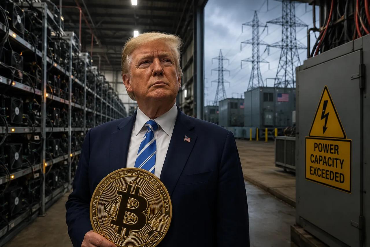 Trump's "Bitcoin Made in America" Plan Hits a Power Grid Roadblock