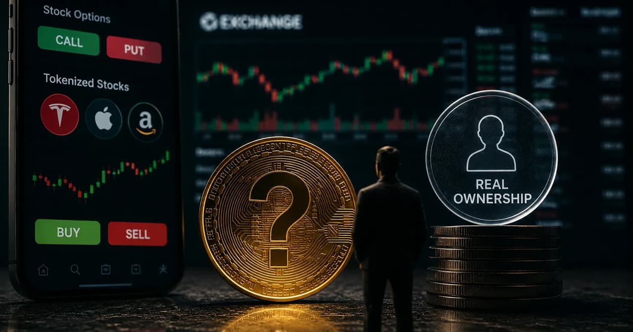 Crypto Exchanges Sell Stock Options & Tokenized Stocks—But What Do Buyers Really Own?