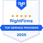 Top Service Provider Award 2025 RightFirms