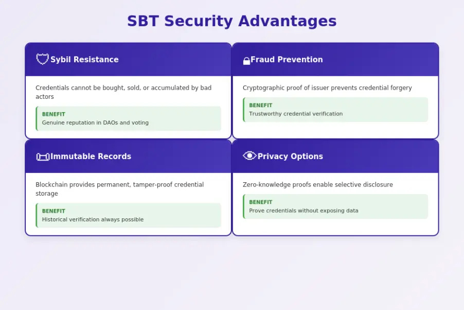 SBT Security Advantages