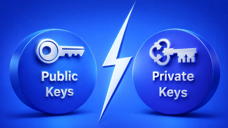 private and public key in web3 wallet