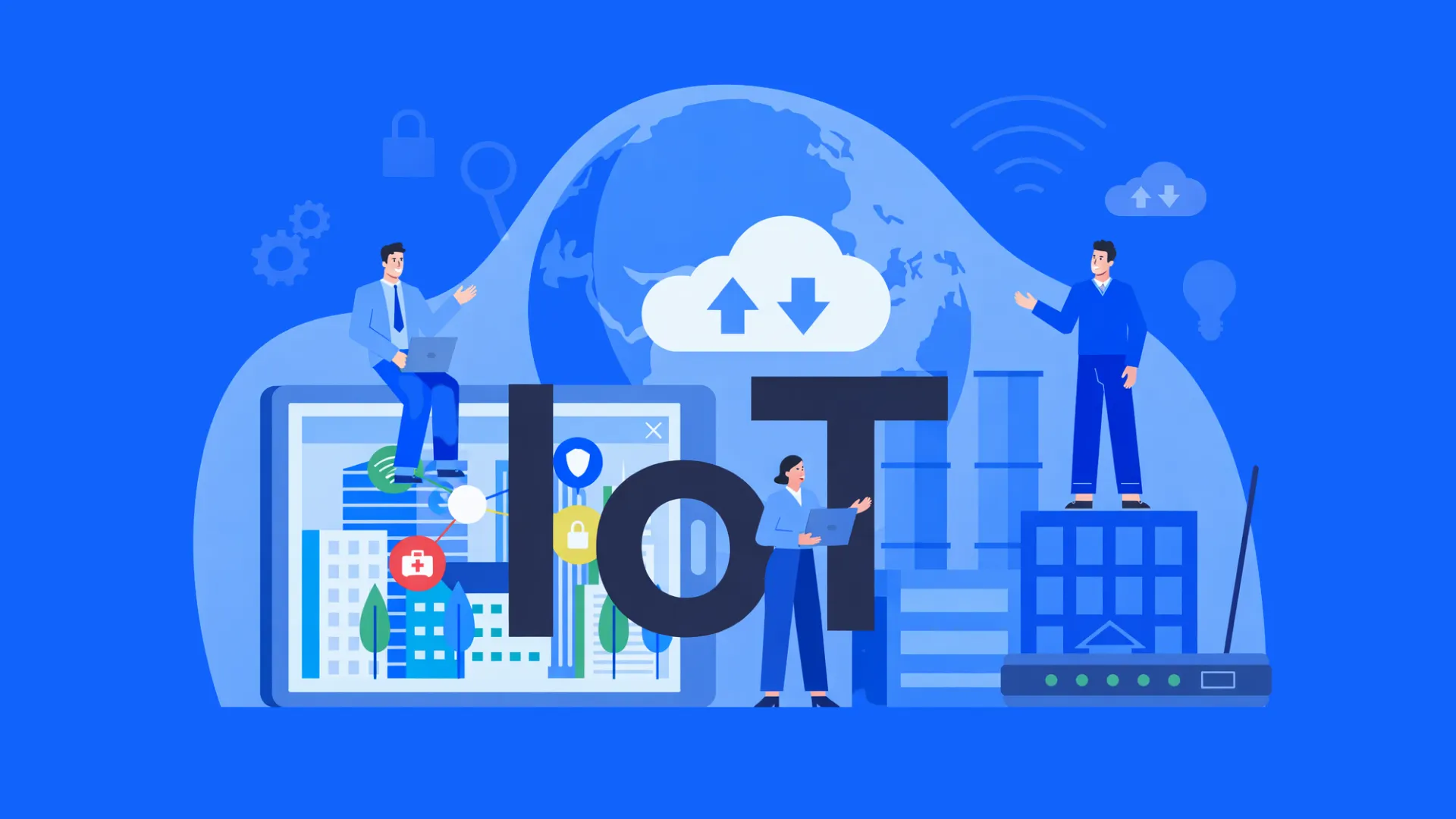 Blockchain IoT — overview illustration for enterprise teams