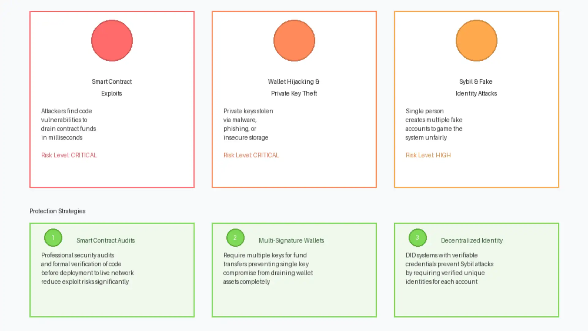 common security threats in decentralized mlm