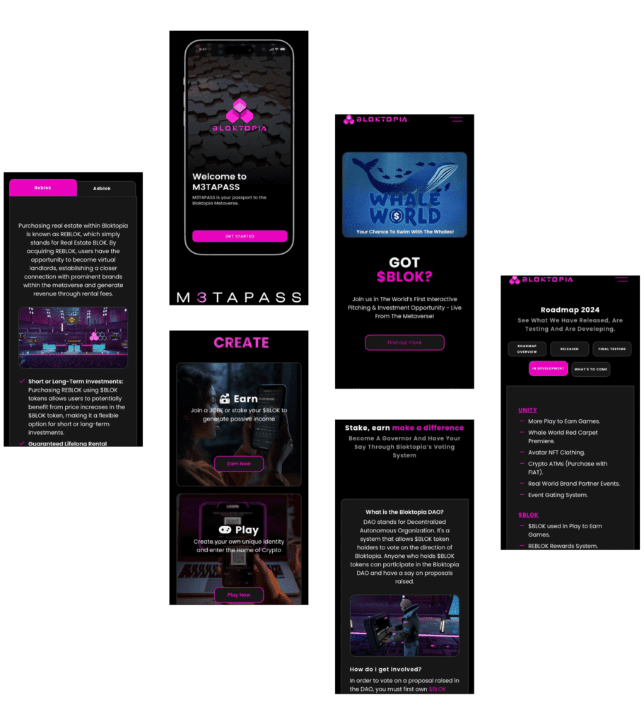 Bloktopia Development