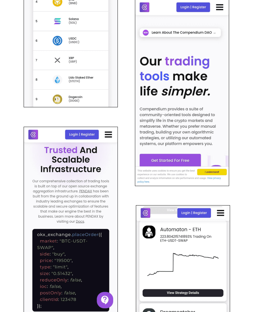 Compendium Case Study on Automated Crypto Trading Systems