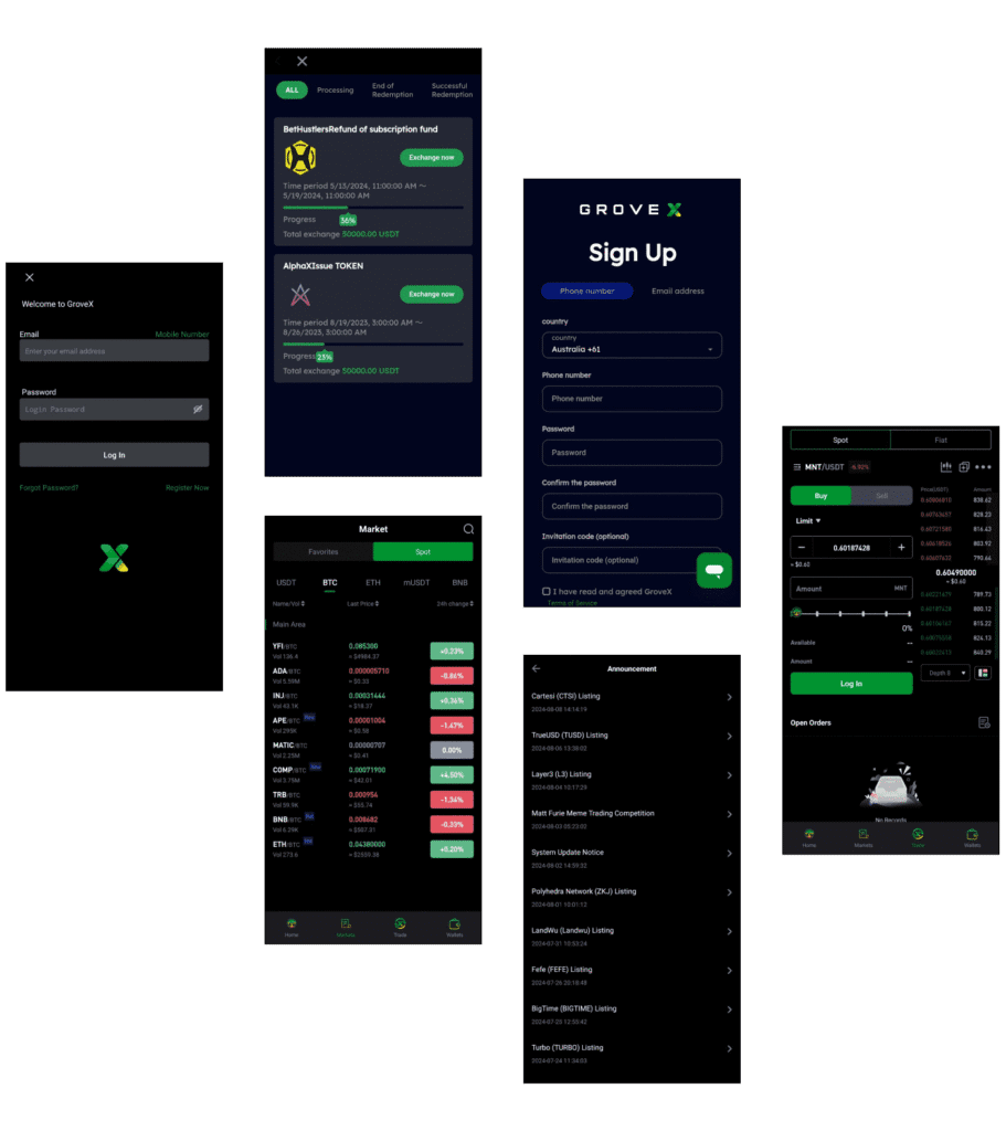 Case Study of GroveX Crypto Trading Platform