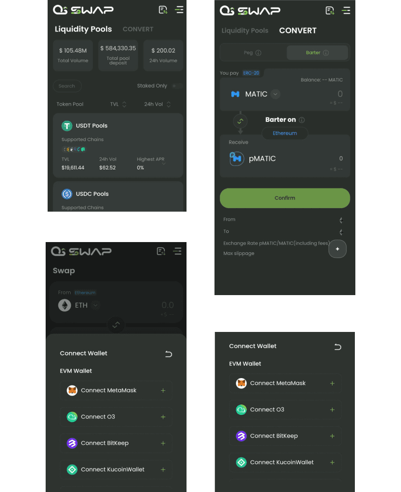 o3Swap Project Approach & Results