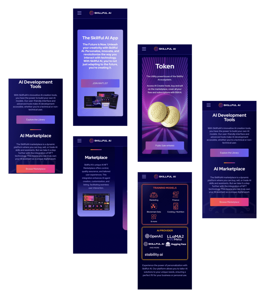 Skillfulai Development More Screens