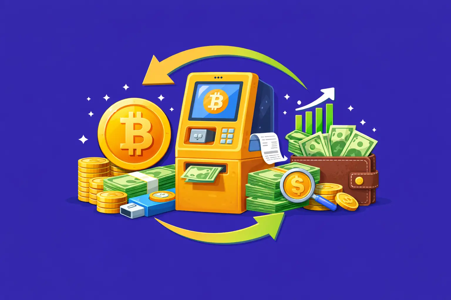 Bitcoin ATM — overview illustration for enterprise teams