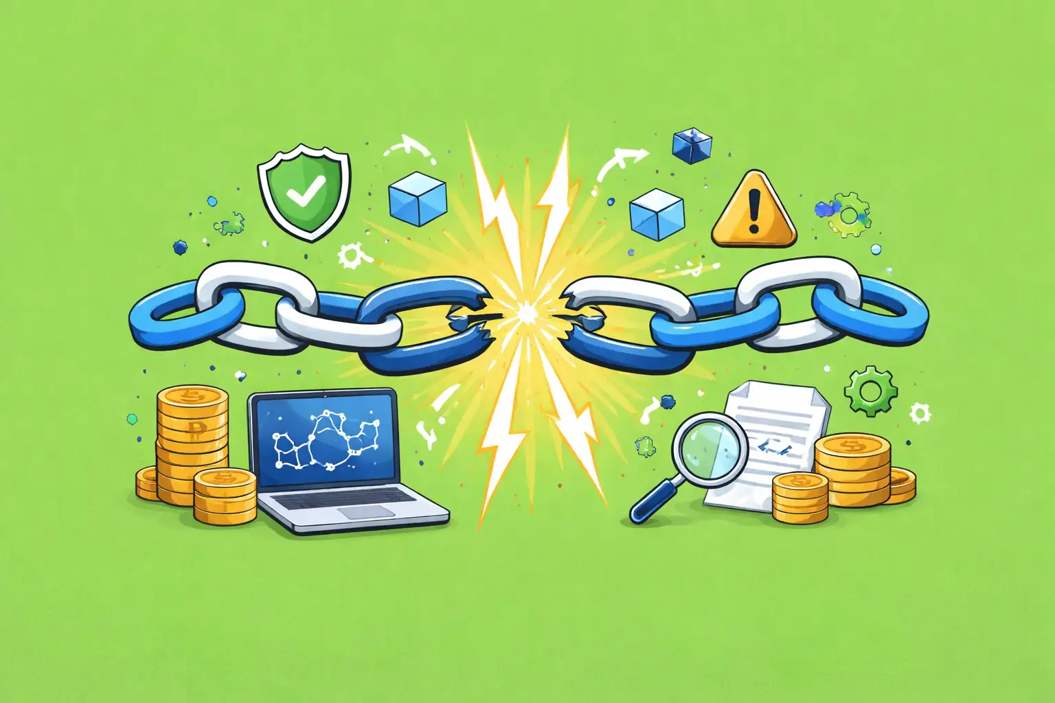 Chain Splits in Blockchain