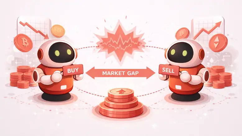 Market Gaps Using Arbitrage Bots