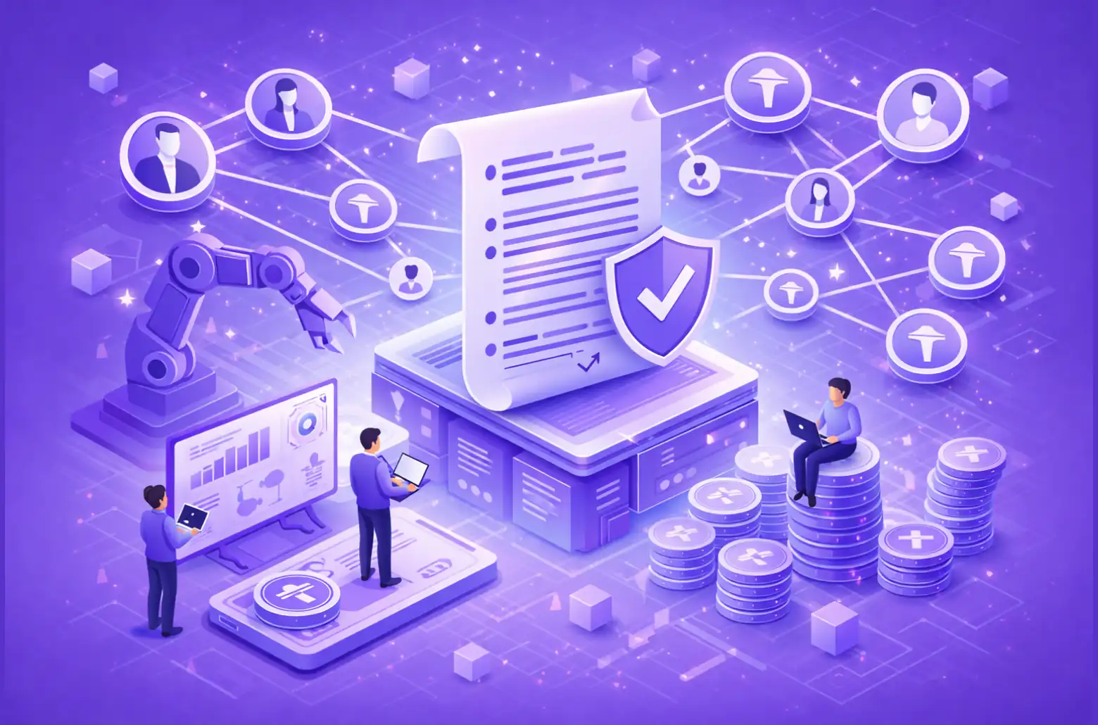 Role of Smart Contracts in Decentralized MLM