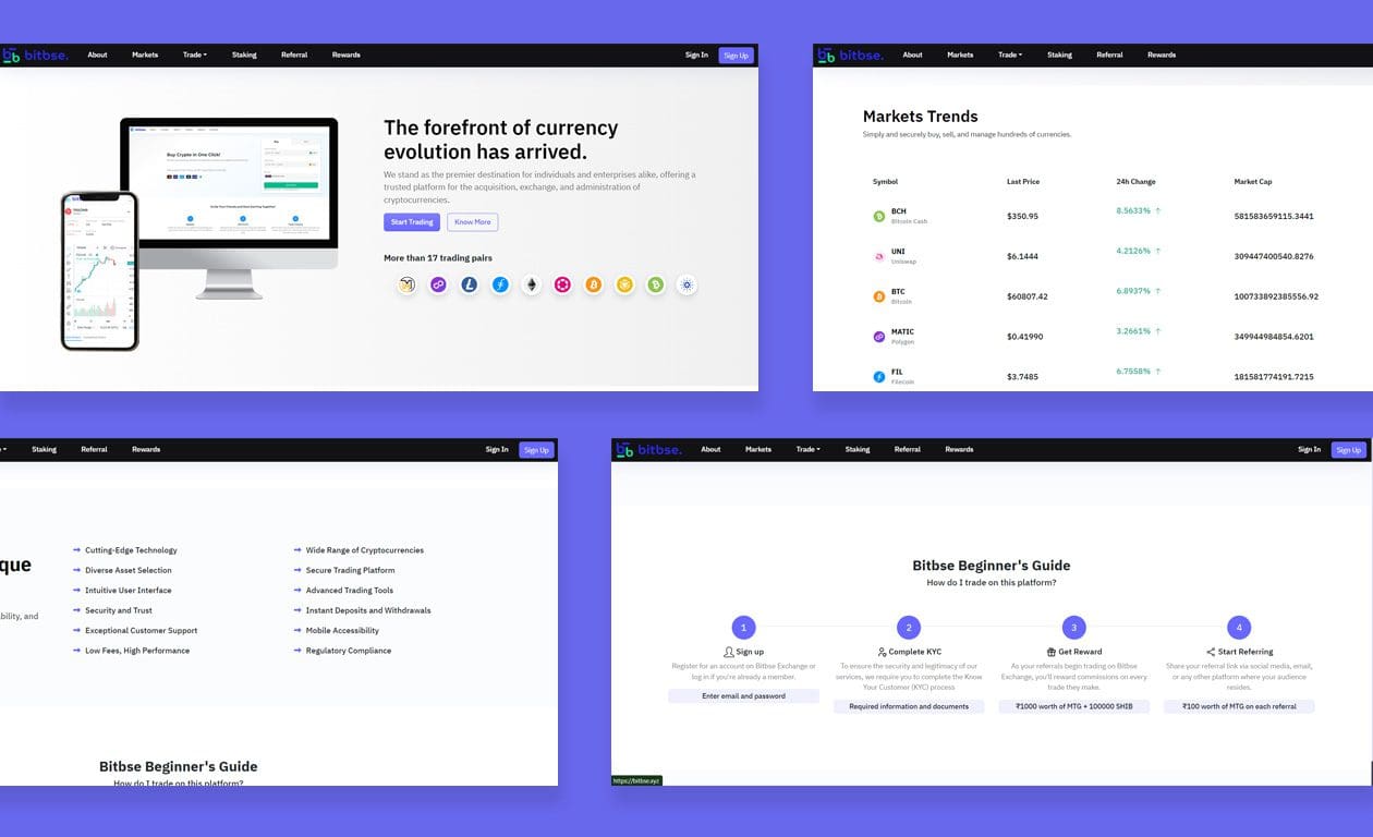 BitBSE Crypto Exchange