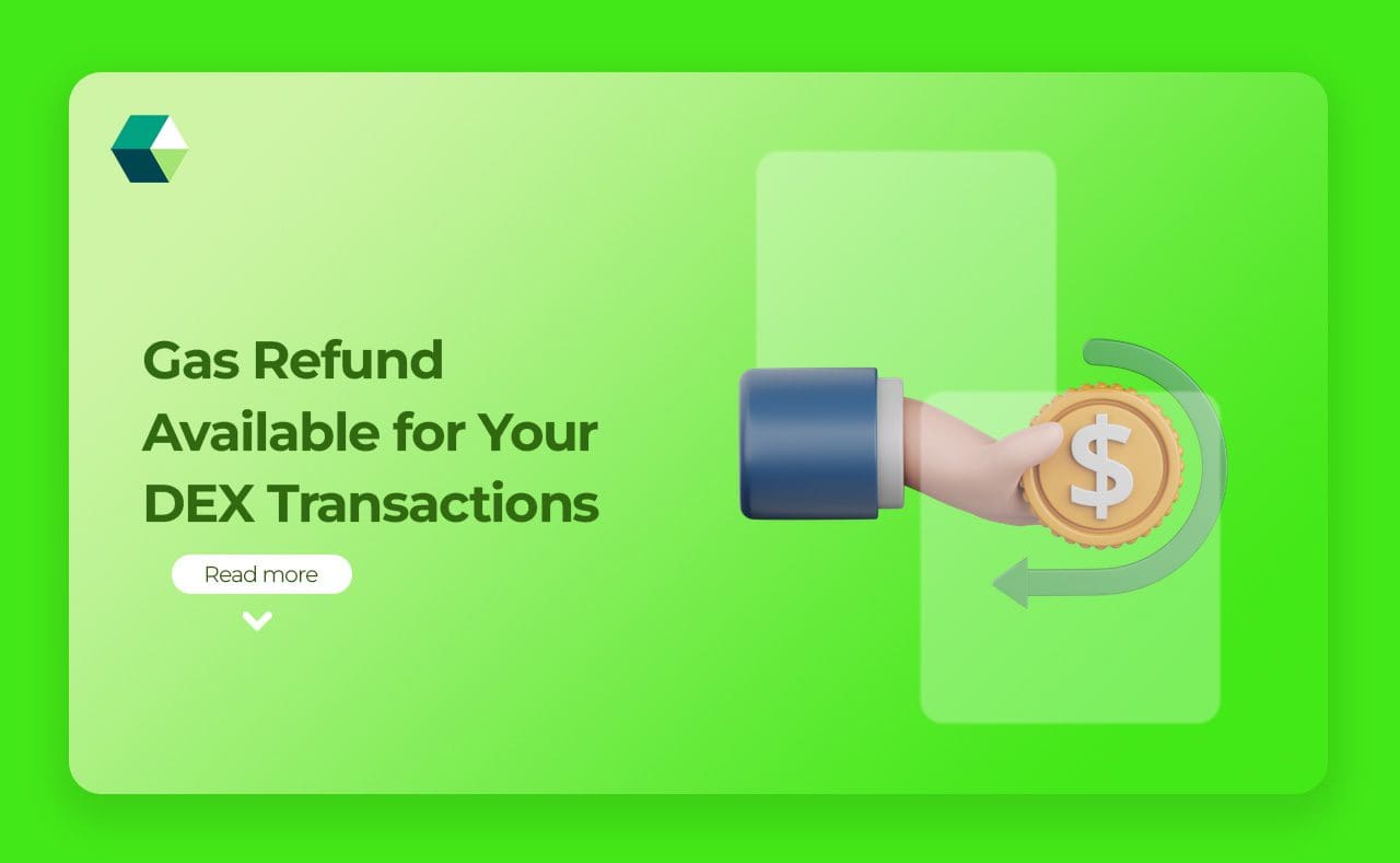 Gas Refund Available for Your DEX Transactions