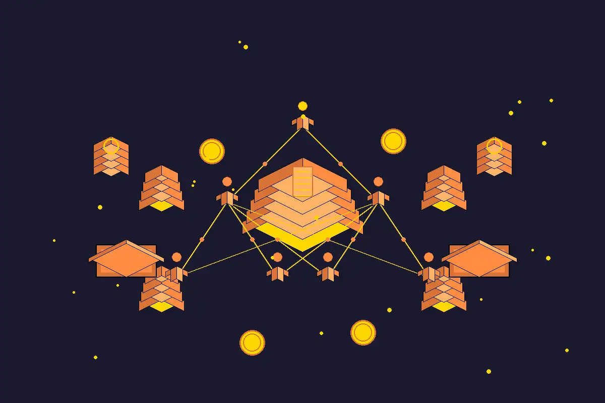 MLM Smart Contract — overview illustration for enterprise teams