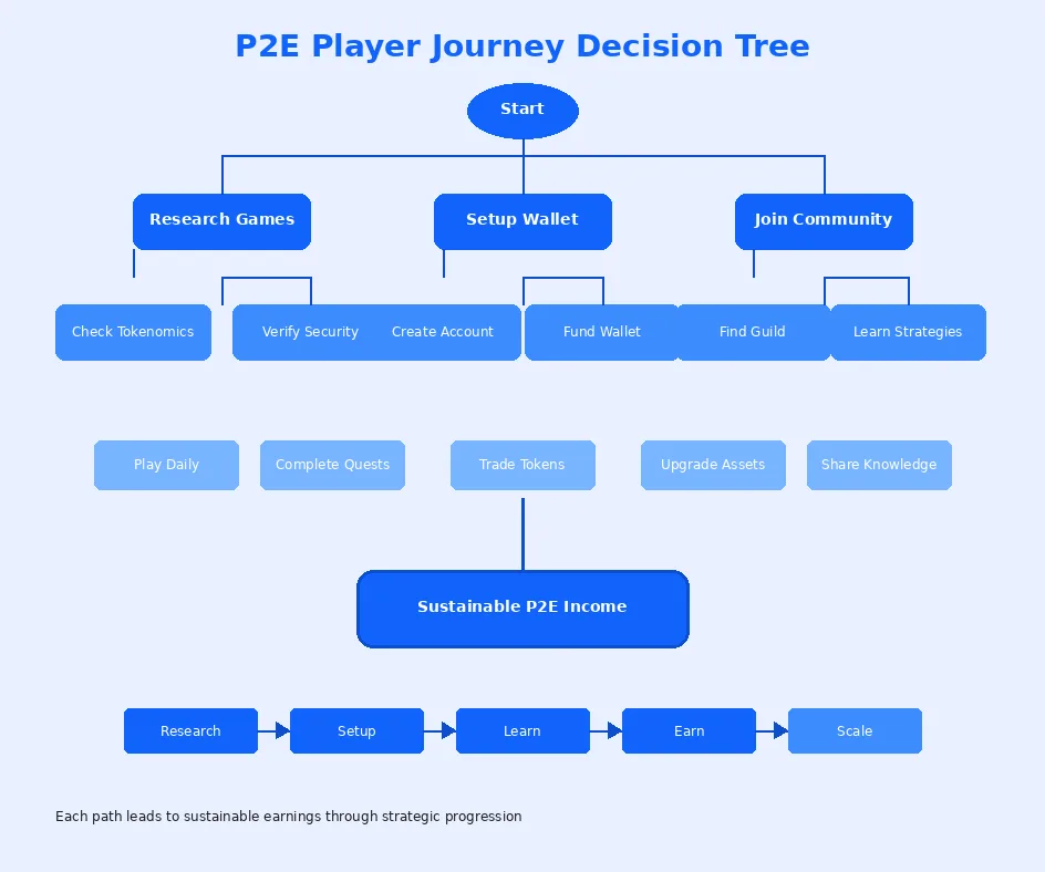 p2e player journey