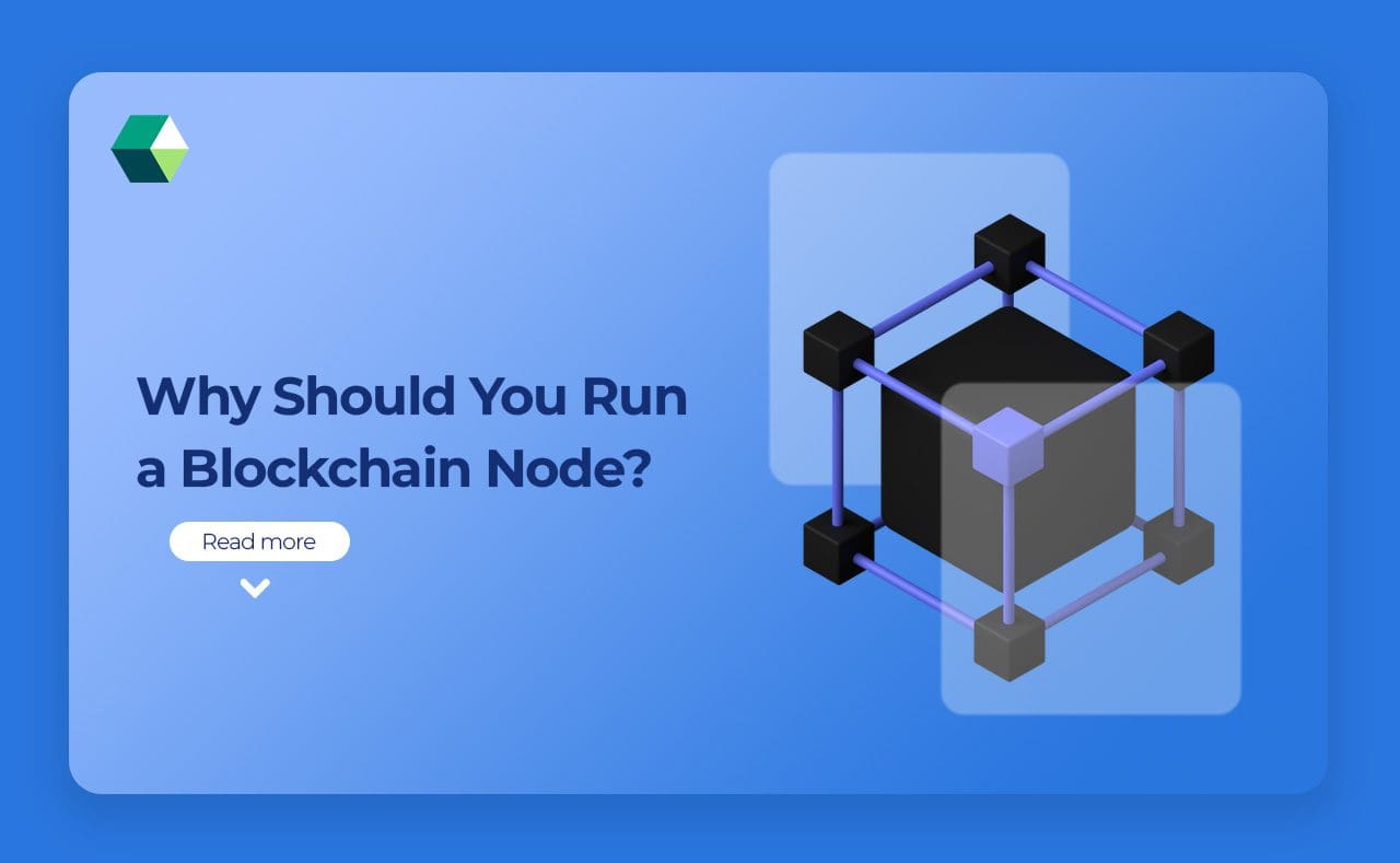 run a blockchain node