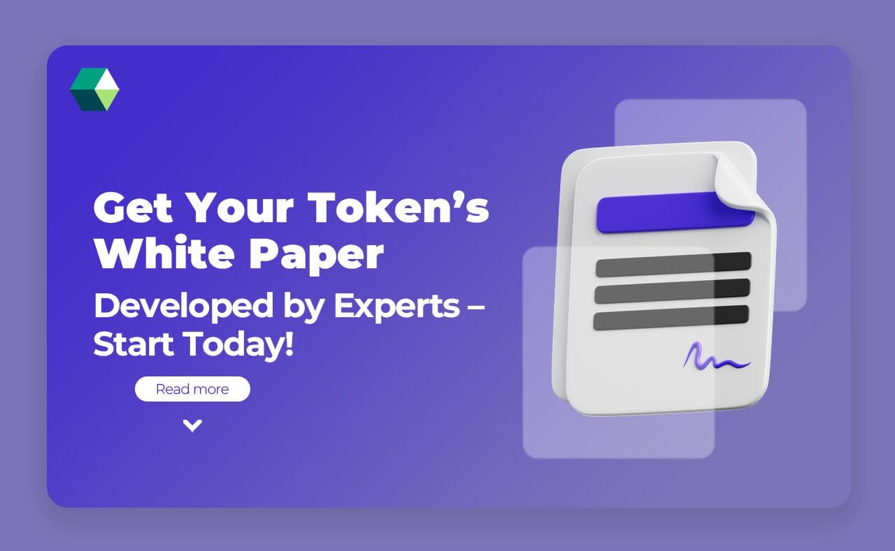 token white paper developed by experts