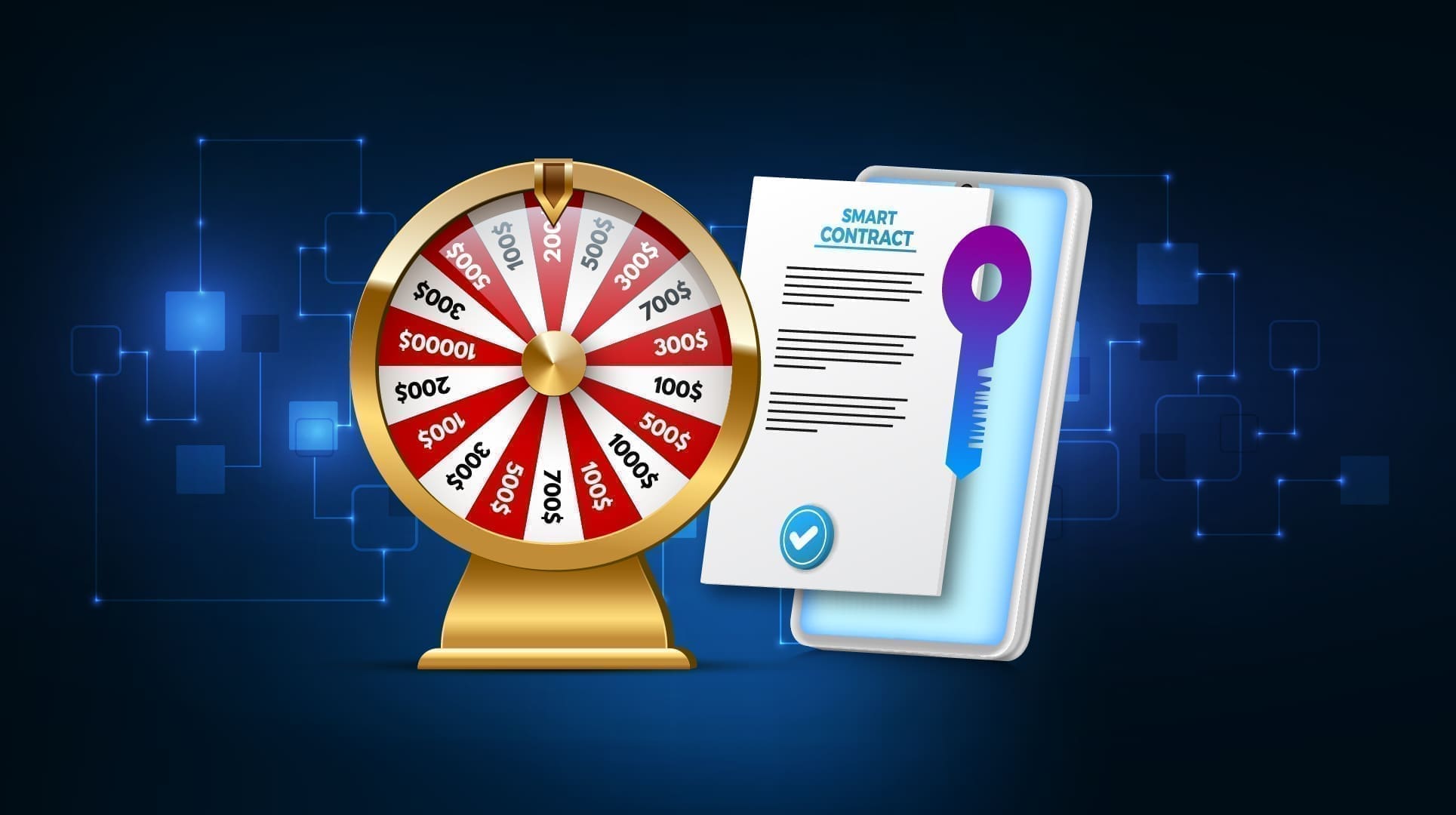 Blockchain Based Secure Lottery Contract by Using Smart Contract