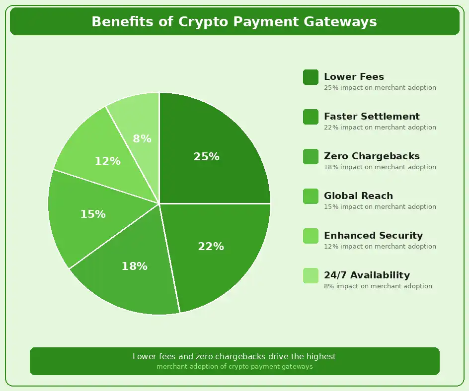 Benefits of crypto payment gateways