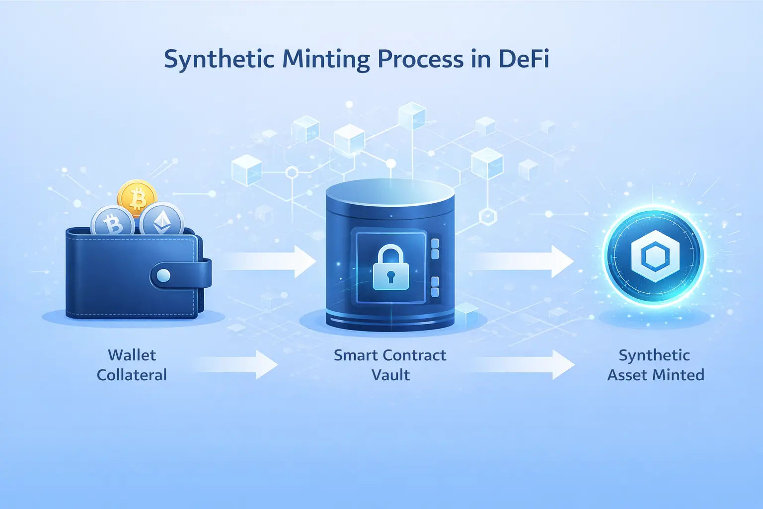 DEFI SYNTHETIC MINTING PROCESS