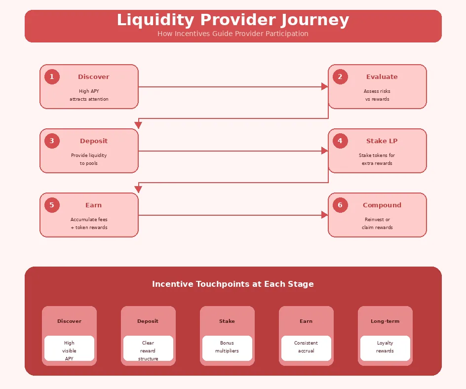 liquidity provider journey