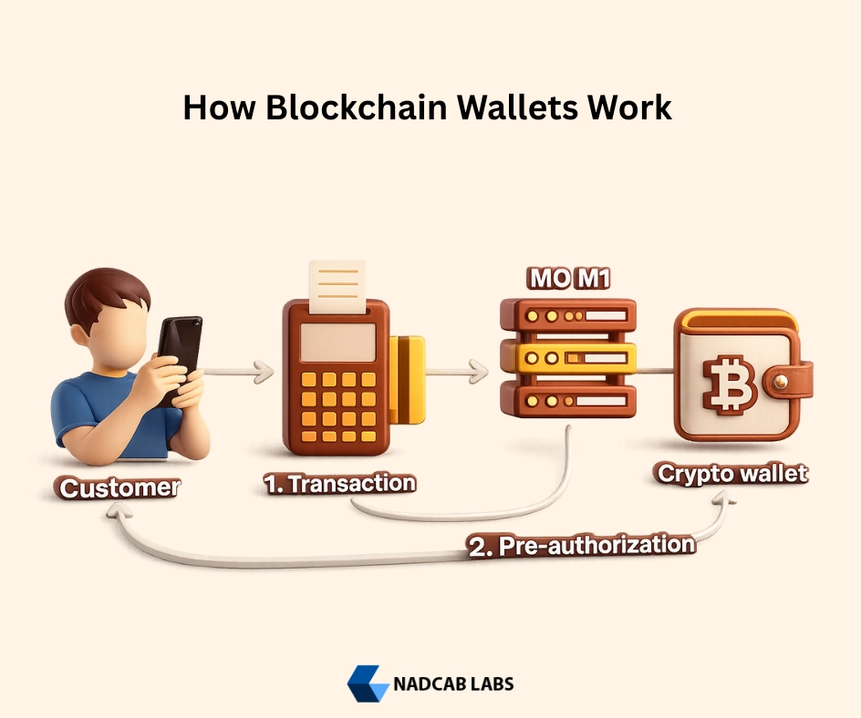 How Blockchain Wallets in Web3 work using private keys, transaction signing, and blockchain networks 