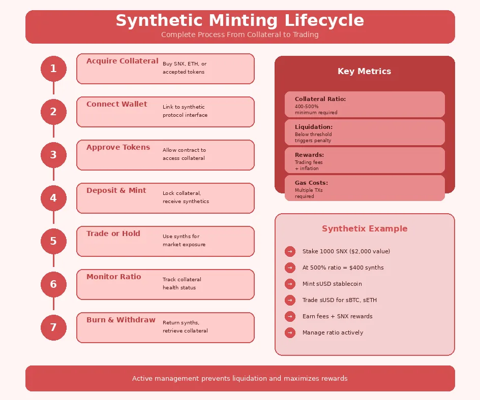 synthetic minting lifecycle