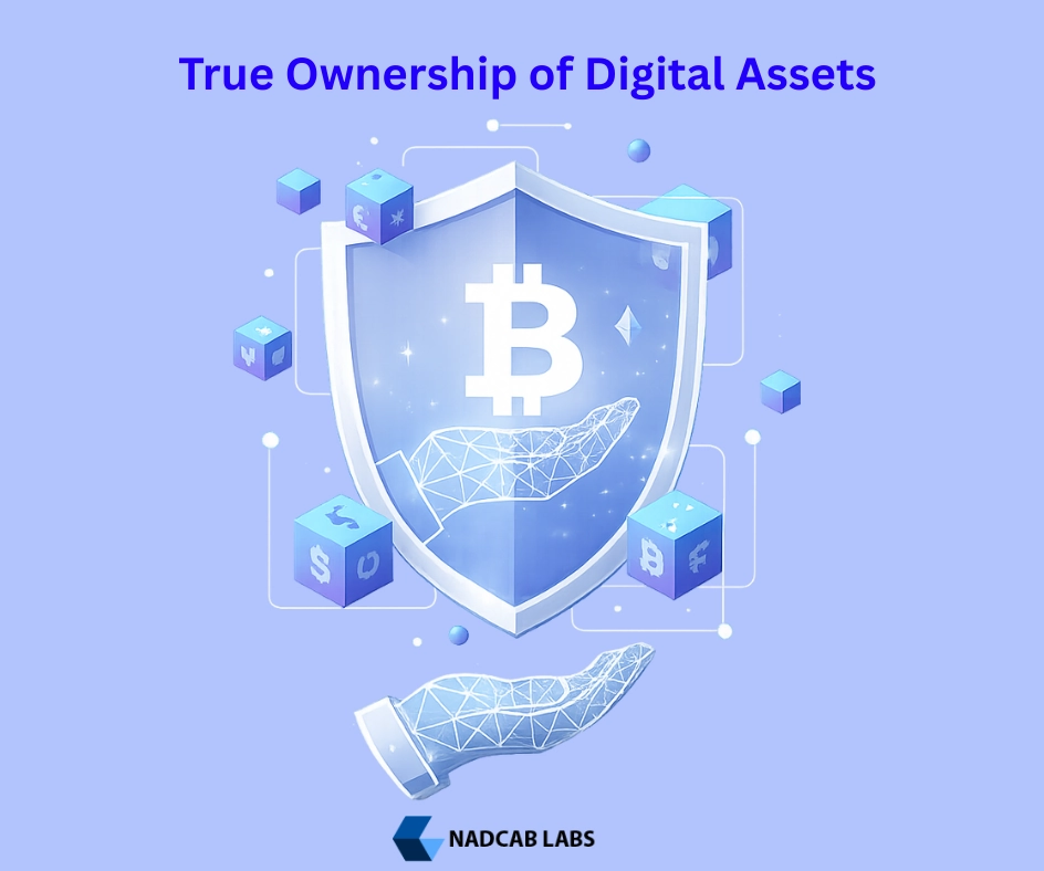 Crypto Wallet in Web3 highlighting true ownership of digital assets with blockchain-based security 