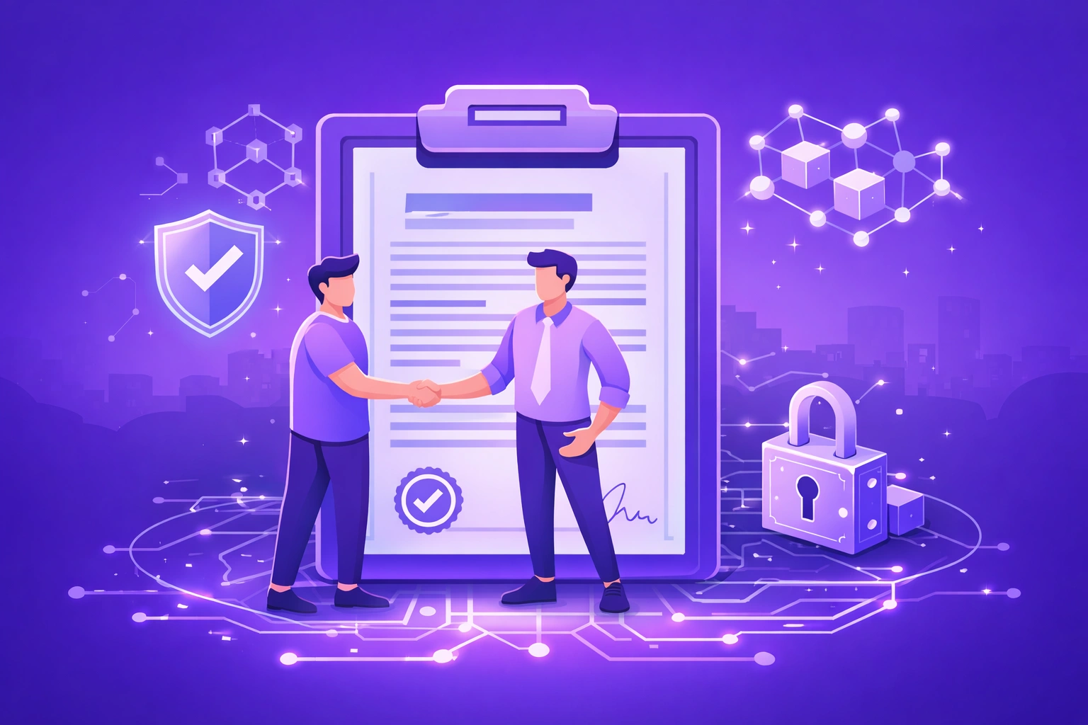self executing contracts in web3