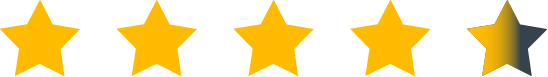 4.9 Star Rating