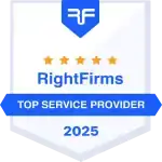 RightFirms Top Service Provider 2025
