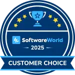 SoftwareWorld Top Customer Choice 2025 Award