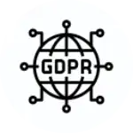 GDPR data privacy compliance icon