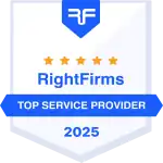 Top Service Provider Award 2025 RightFirms