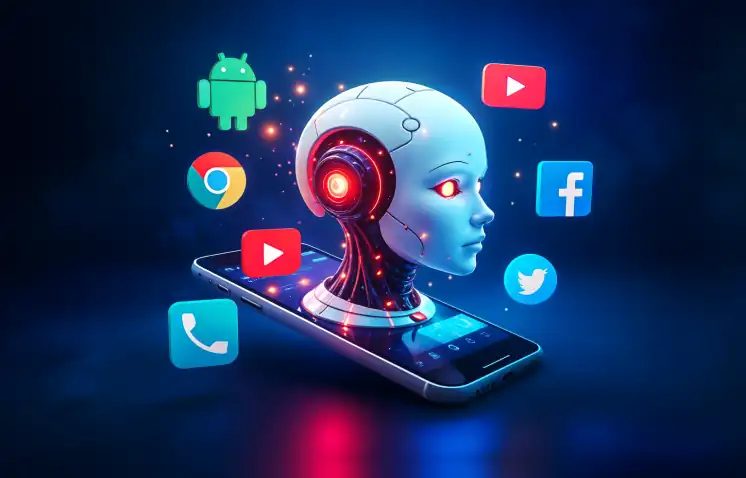 Android app with smart ai