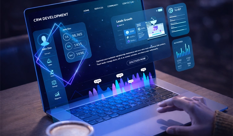 CRM software development company delivering custom solutions