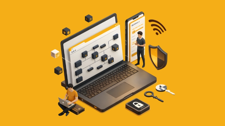 Cryptocurrency wallet protocol level explained showing how wallets interact with the blockchain without storing assets