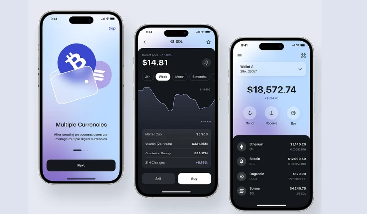 Cryptocurrency wallet development company offering secure crypto wallet solutions