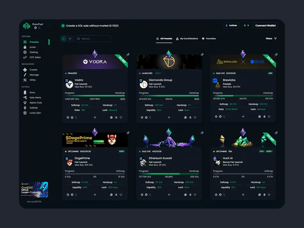 ico launchpad development service