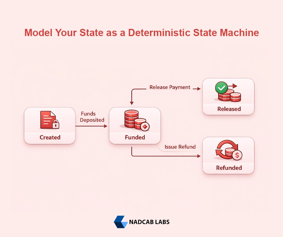 Smart Contract Architecture - Model Your State as a Deterministic State Machine - Nadcab Labs