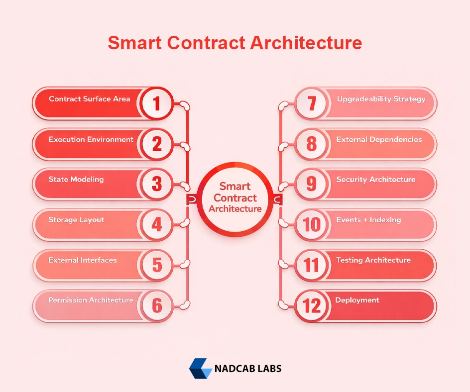 Smart Contract Architecture- Nadcab Labs