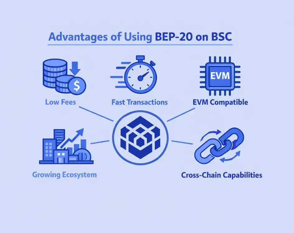 Advantages of Using BEP-20 on BSC