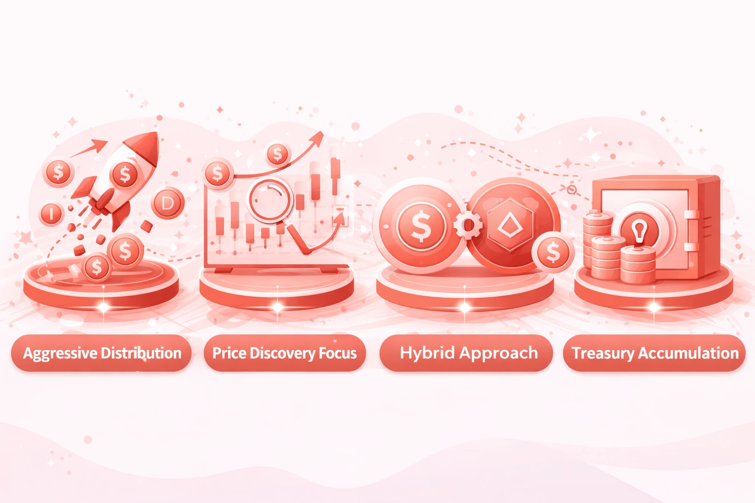 Eight step lifecycle for transitioning bootstrapped liquidity pools to open market trading on decentralized exchanges across global markets