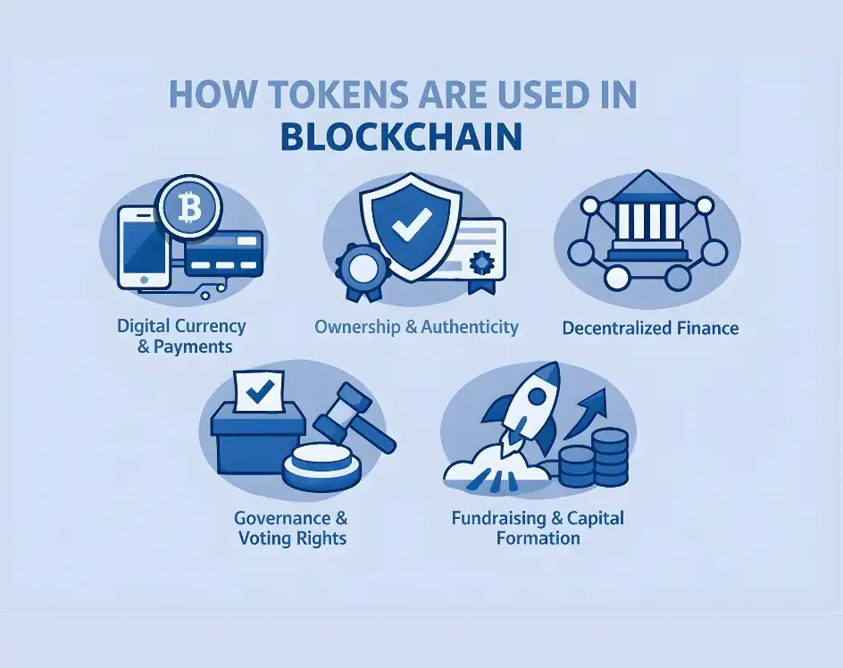 How Tokens Are Used in Blockchain