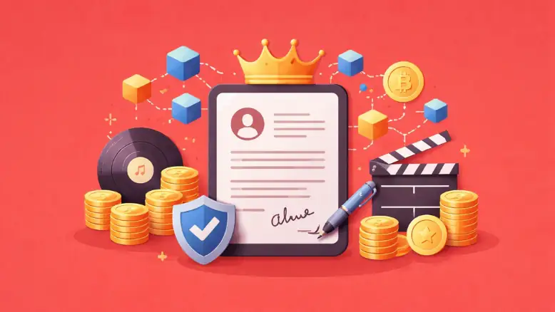 Improving Royalty Contracts with Blockchain